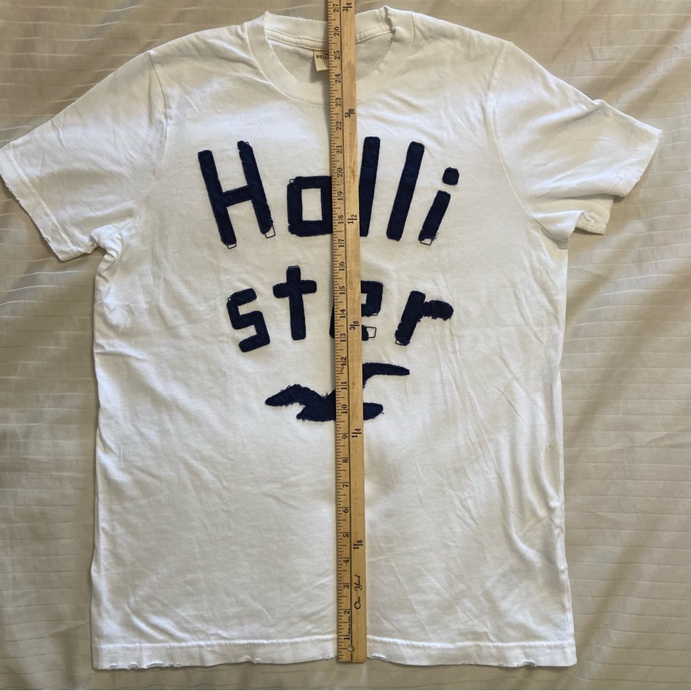 Hollister bird patch-stitch letter short sleeve size L vintage - Picture 6 of 10